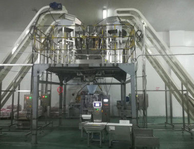 Automóvel da aprovação do ISO que pesa a máquina de enchimento e de selagem