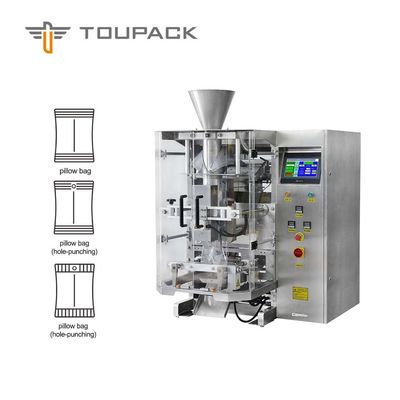 Máquina de empacotamento vertical do selo da suficiência do formulário do saco automático de VFFS para o alimento de petisco
