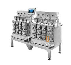 Rapidamente máquina de peso principal da cabeça 8 de 60P/M multi para o alimento pegajoso