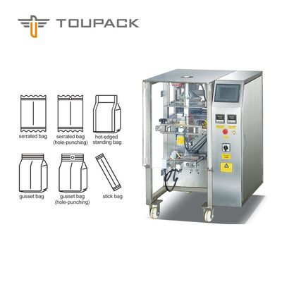 Pó de TOUPACK 50L que pesa e máquina de enchimento para feijões de café