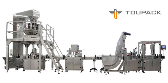 Máquina linear maioria de aço inoxidável do pesador da grão 8.0L para o alimento