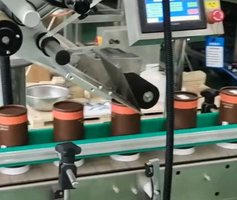 Os doces inteligentes da máquina de embalagem do biscoito enlatam o sistema de enchimento