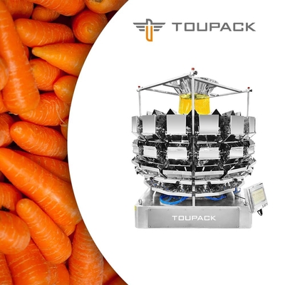 Máquina de peso da combinação de Multihead do SUS 304 para produtos maiorias