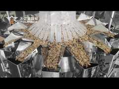 Máquina de alta velocidade do peso e de embalagem para o peso das sementes de girassol