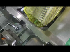 Chocolate Mesh Net Bag Packaging Machine da moeda de ouro de TOUPACK