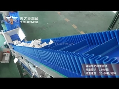 TOUPACK Sistema de pesagem do leite em sacos