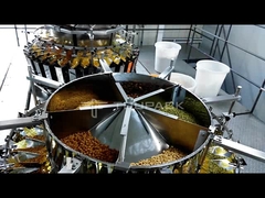 máquina de pesagem de embalagens para mistura de nozes